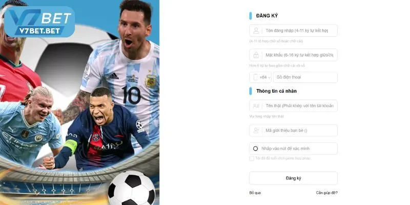 Nhà cái v7bet - địa chỉ uy tín cho dân chơi cá cược