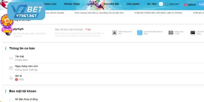 Các Ưu Điểm Nổi Bật Của Quy Trình Rút Tiền v7bet